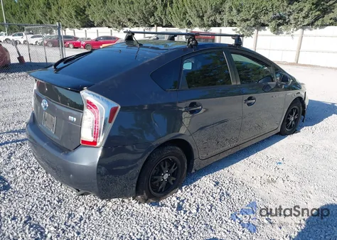 2015 Toyota Prius Two from USA, damaged, VIN JTDKN3DU2F0402541